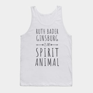 RBG is my spirit animal gifts for strong women Tank Top